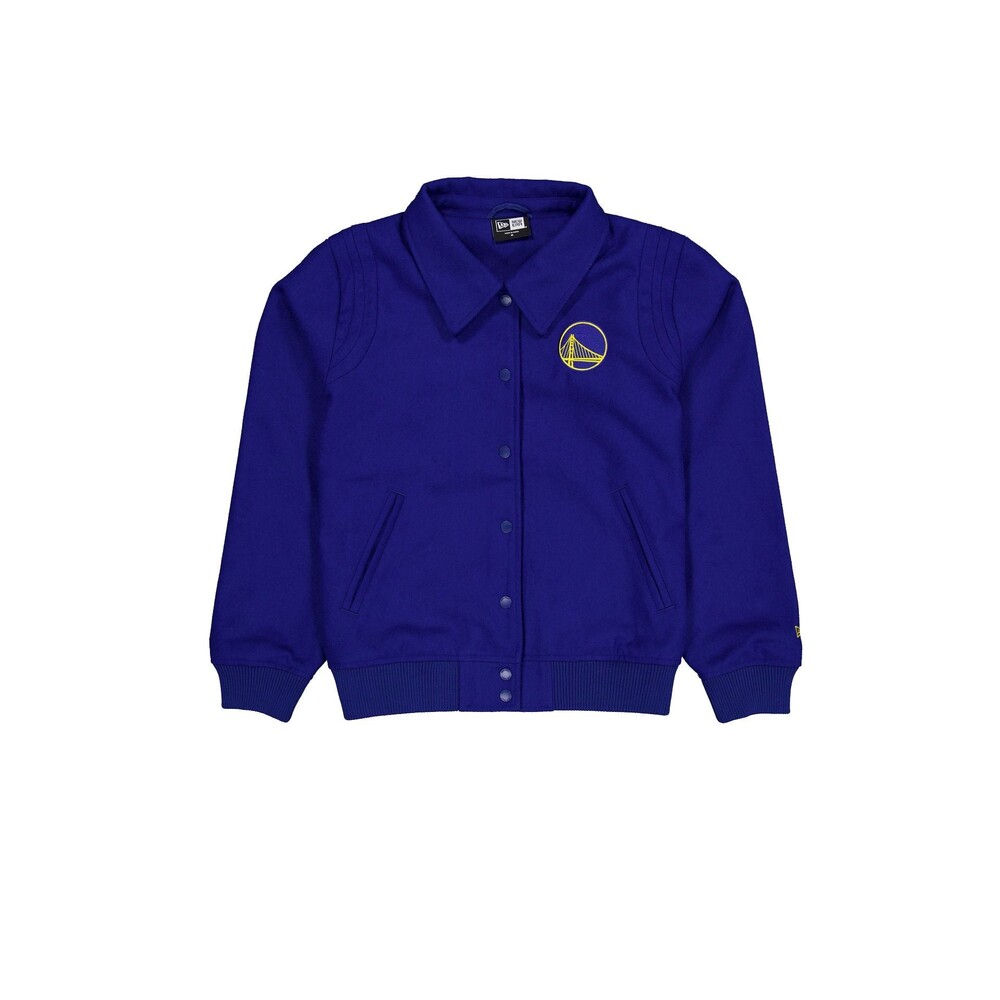New Era Golden State Warriors Sport Night Women's Jacket - Size M
